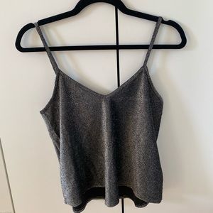 glittery urban outfitters tank